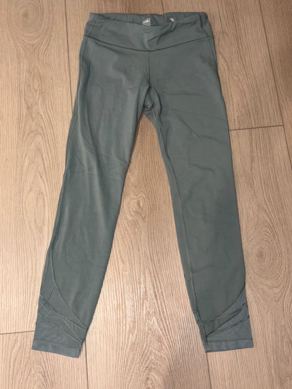 Athleta Girl Sage Green Active Leggings